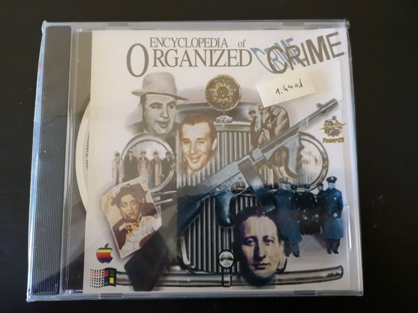 Vintage PC CD-ROM WORLD ENCYCLOPEDIA OF ORGANIZED CRIME NEW