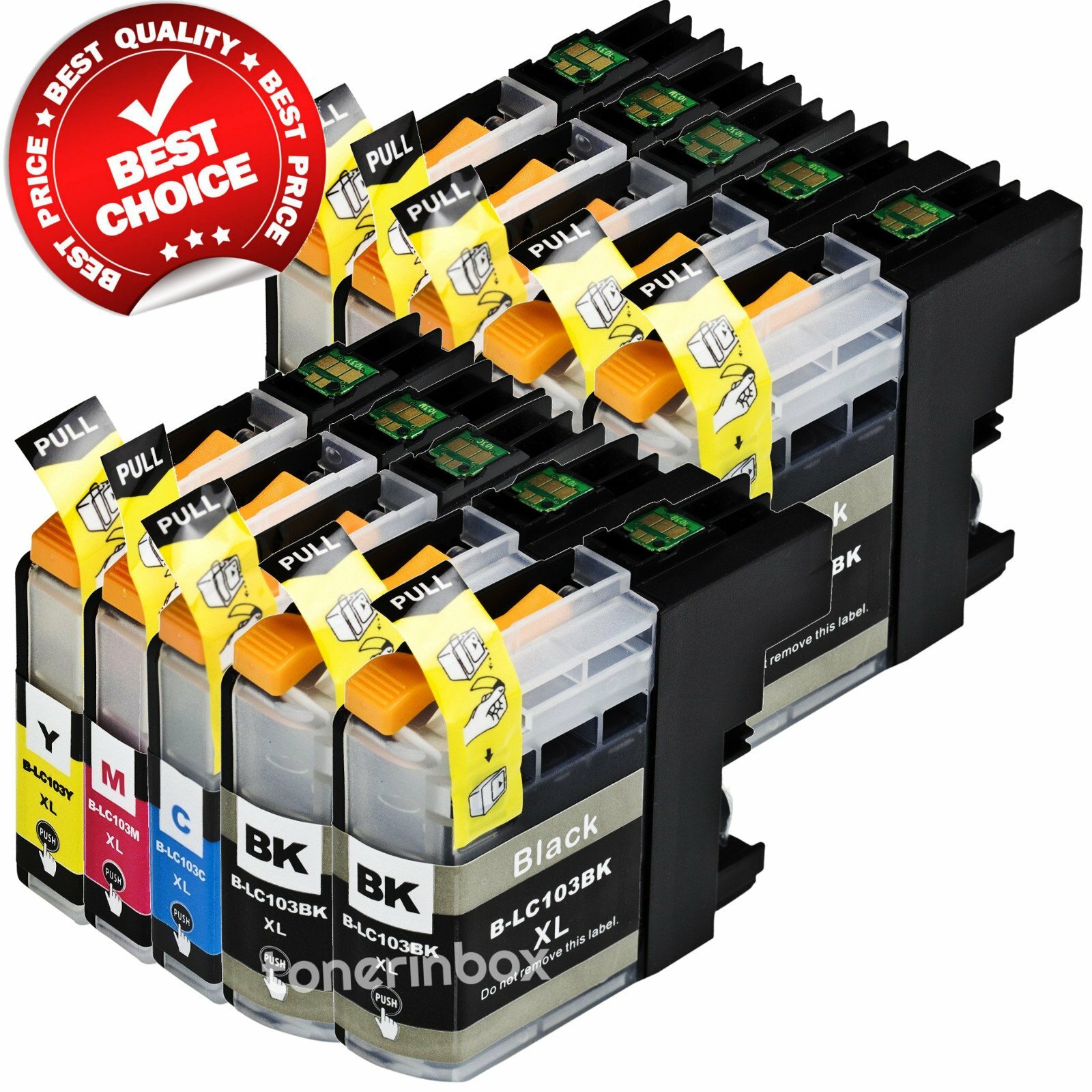 Printer Ink Cartridges for Bro LC103XL LC-103 XL MFC-J470DW MFC-J475DW J870DW