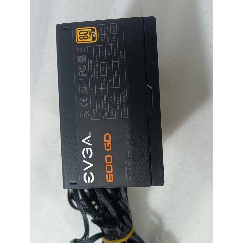 EVGA 600GD 600W ATX Power Supply 80 Plus Gold Certified
