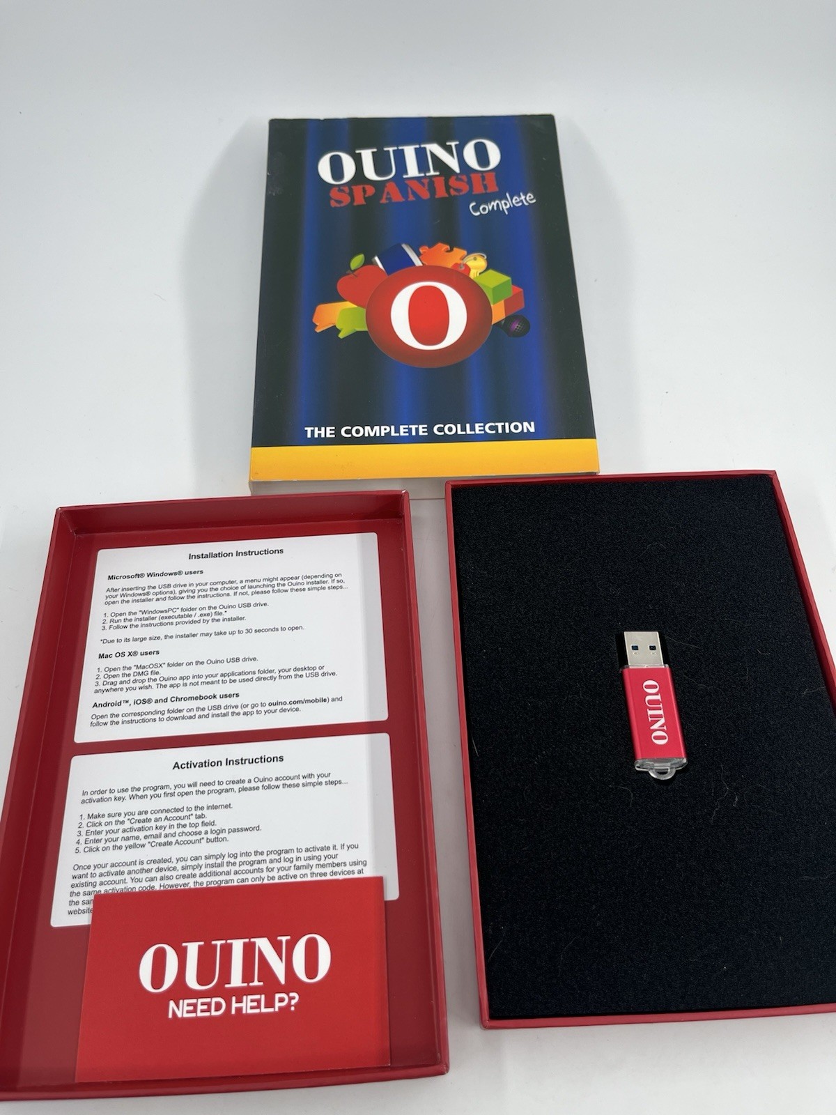 Ouino Spanish The Complete Collection - USB Install Pre Owned