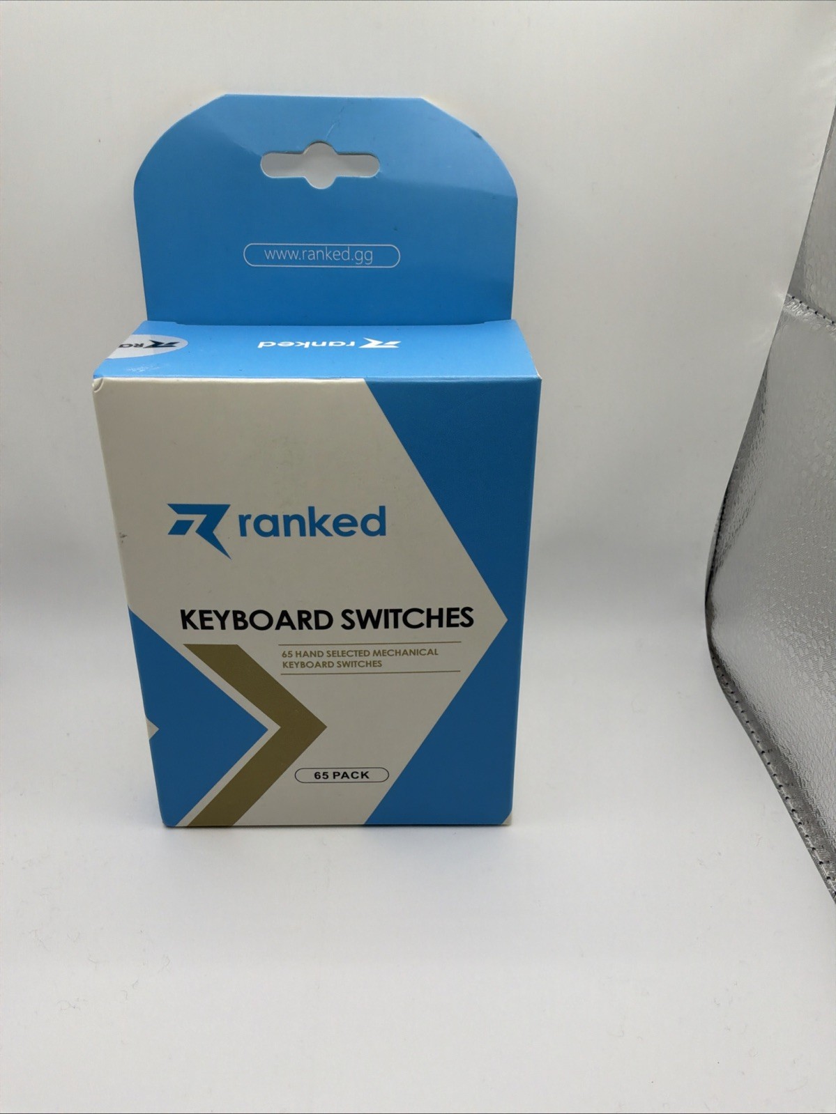 Ranked Kailh Box Key Switches Mechanical Gaming Keyboards Gateron Pro Silv, 65pc