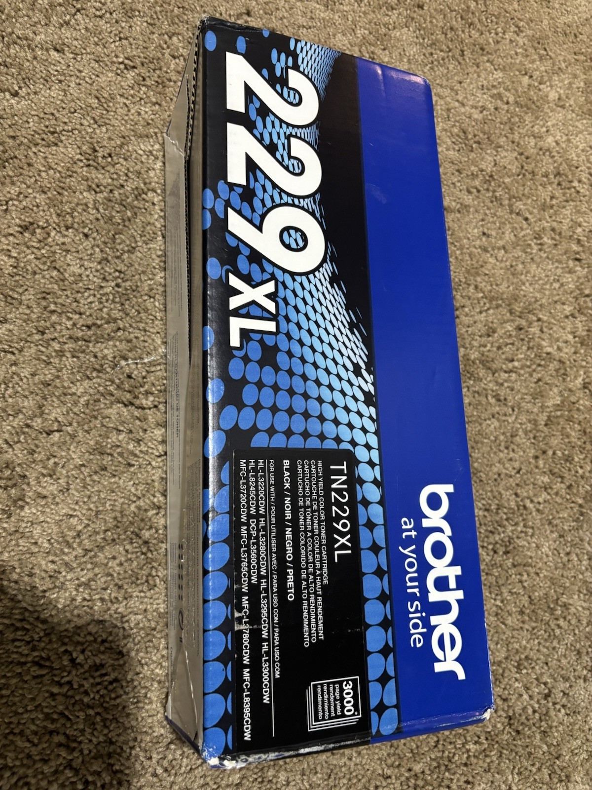 NEW brother Ink Printer 229XL TN229XL BLACK