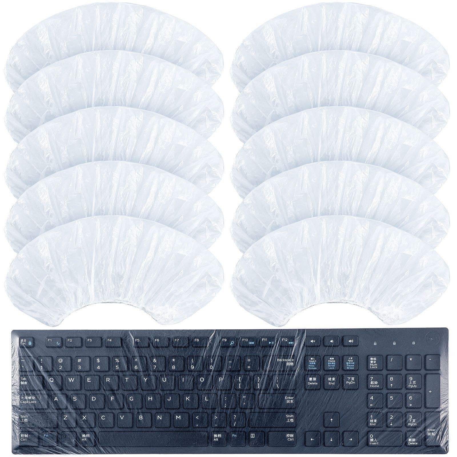 Universal Disposable Keyboard Protector Cover 0.025mm Wipeable Fully Covered ...