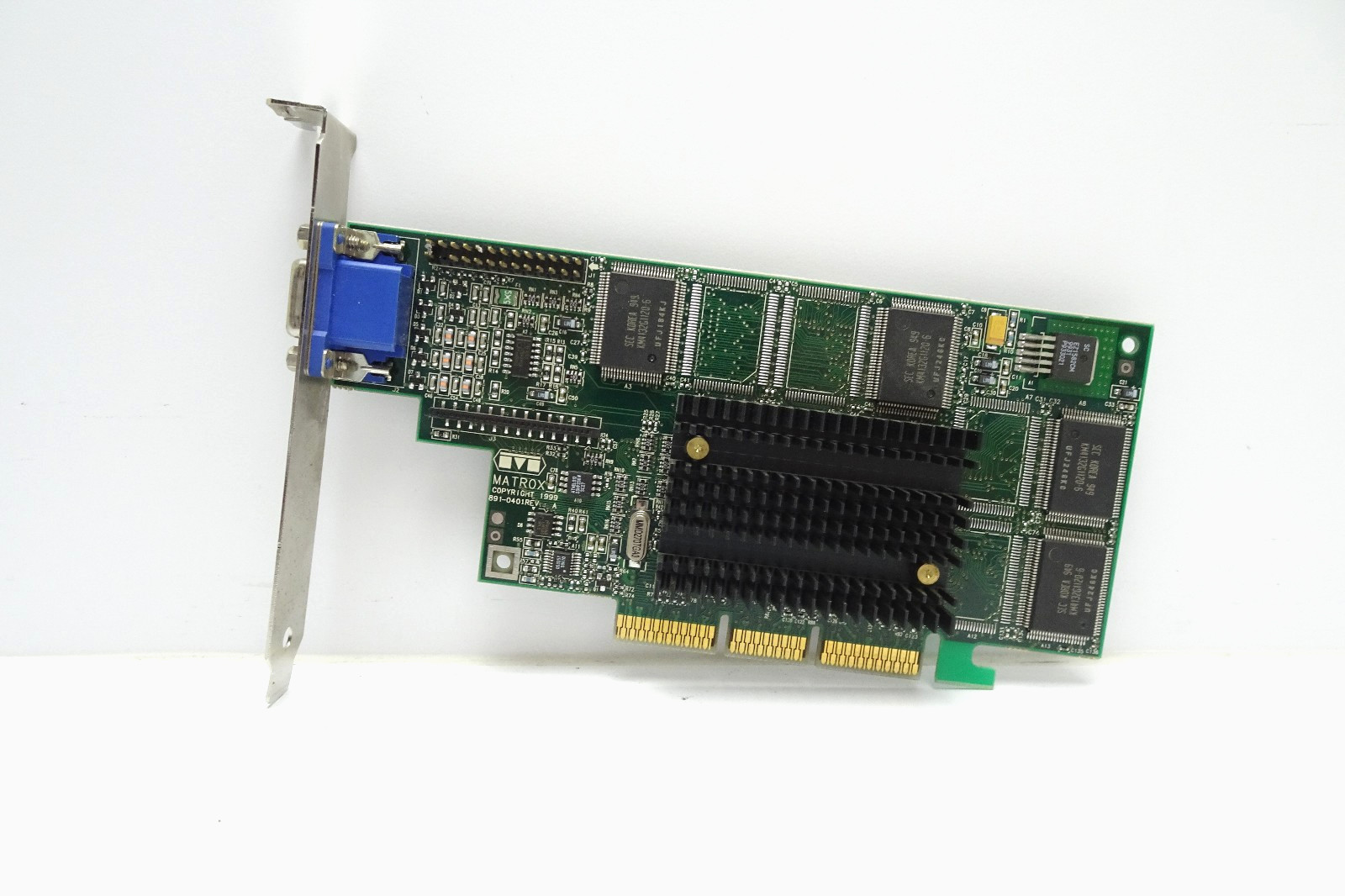 Matrox Millenium G4 AGP VGA Card | Retro Graphics Card