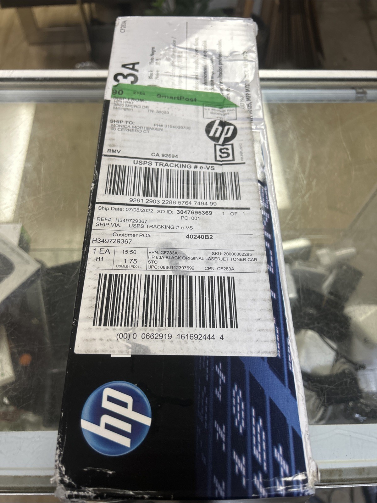 Genuine HP 83A LaserJet CF283A  Black Toner Cartridge Sealed Box