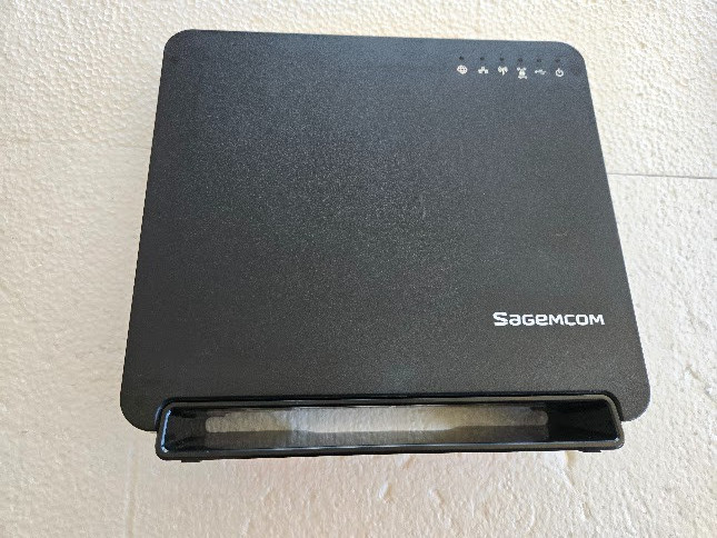 Sagemcom F@st 5260CV AC WiFi Dual Band Wireless Gigabit Router With Power Cord