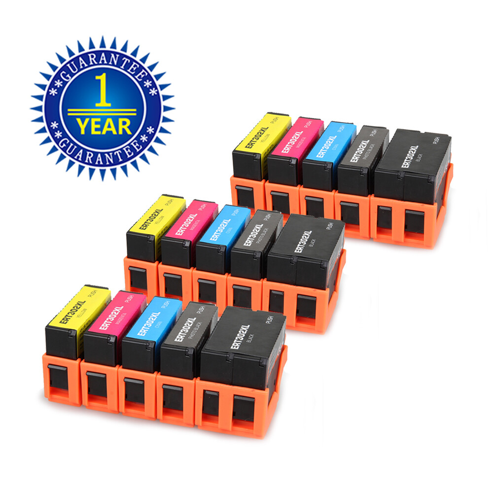 15PK 302XL T302XL Ink Cartridge for Epson Expression Premium XP-6000 XP-6100