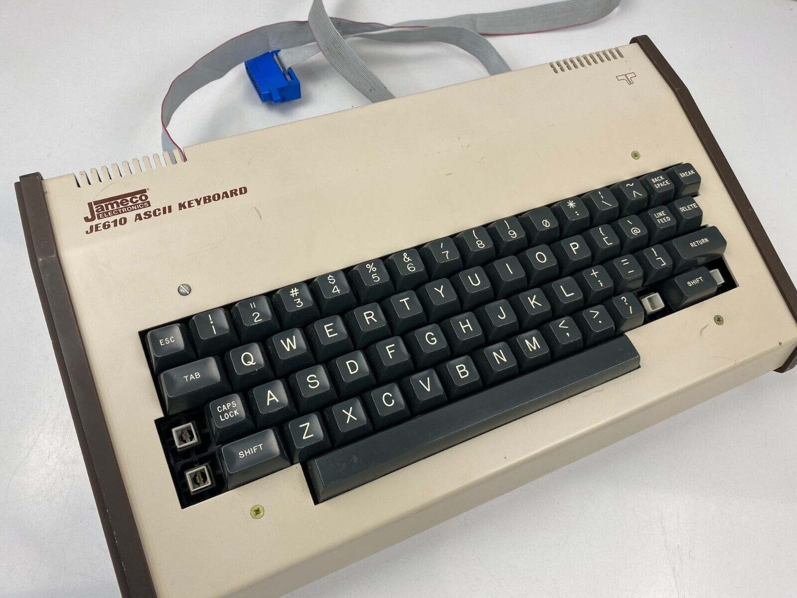 Vintage Jameco NOS 1979 JE610 ASCII Keyboard Rare