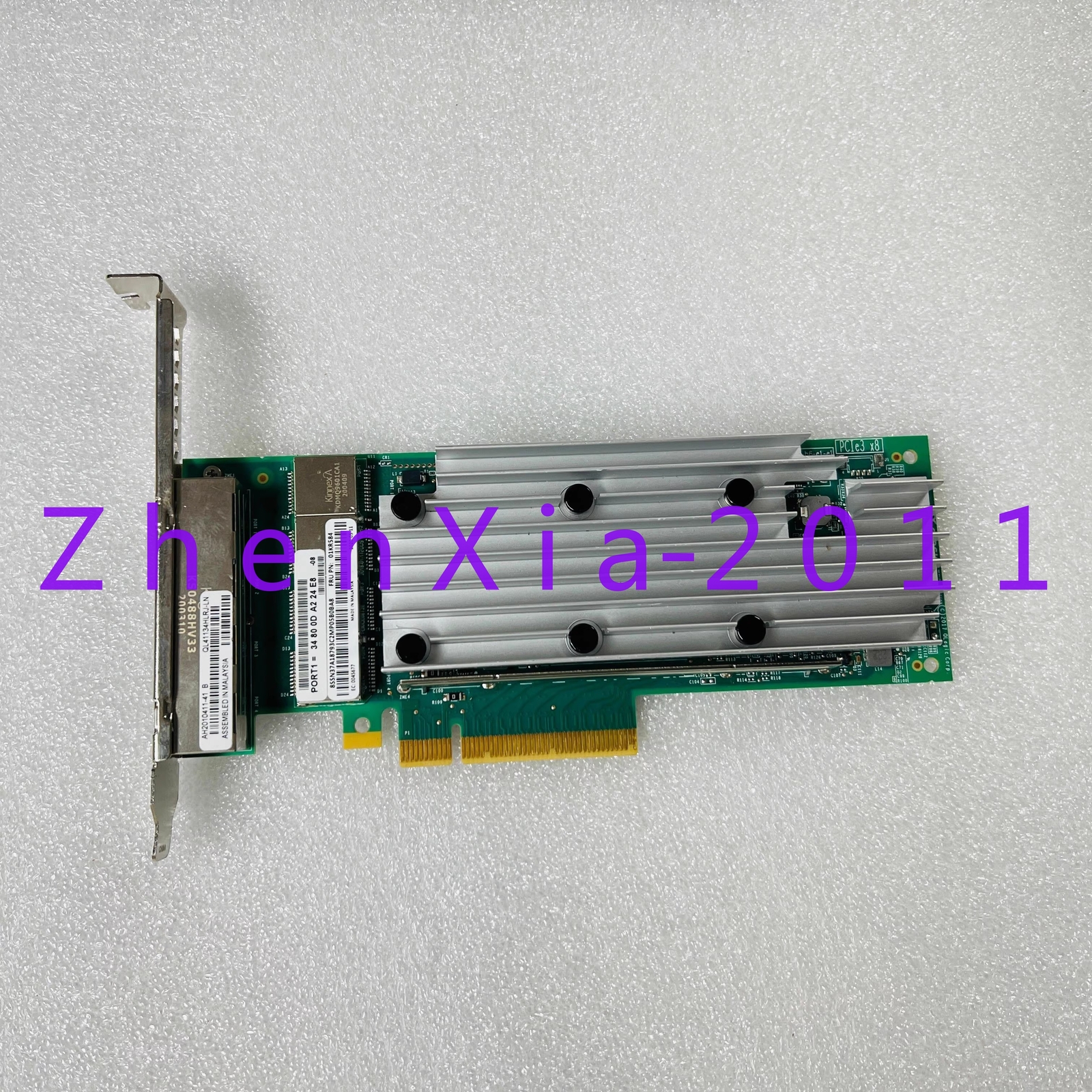 1pc used QLOGIC QL41134HLRJ-LN 01KR584AH2010411-41 network card