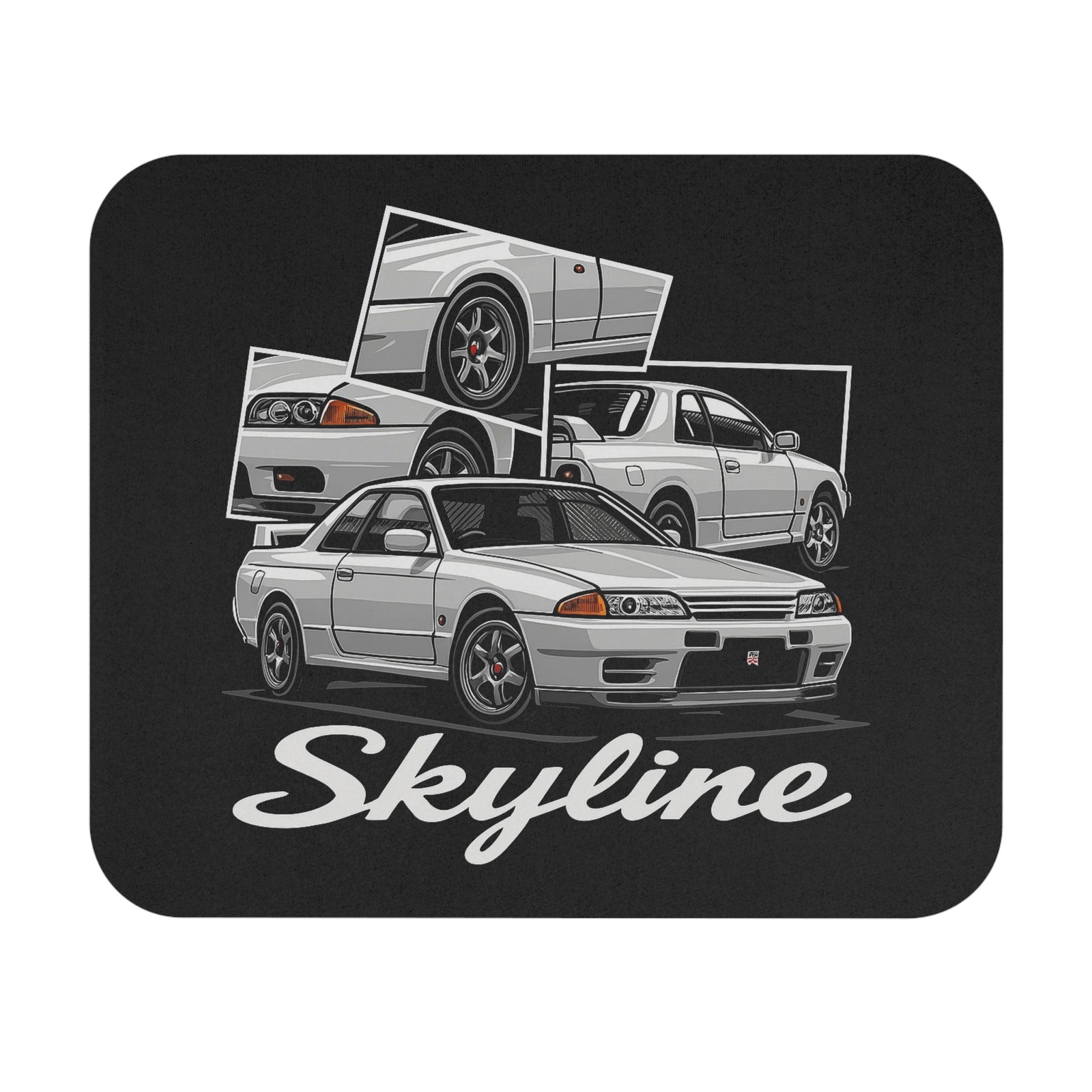 Nissan Skyline R32 GTR Mouse Pad JDM 90s Classic Car Retro Desk Mat