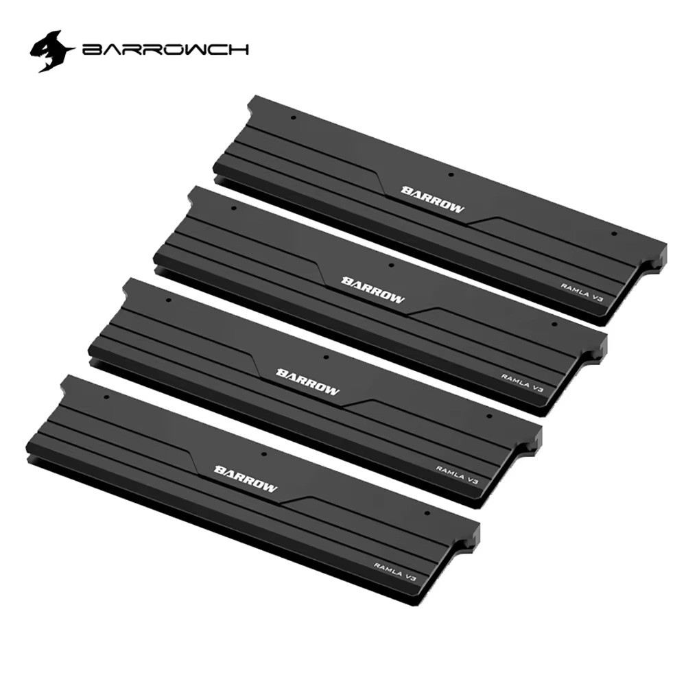 Barrow DDR4/DDR5 RAM Memory Water Cooling Block ARGB TFT Display Kit