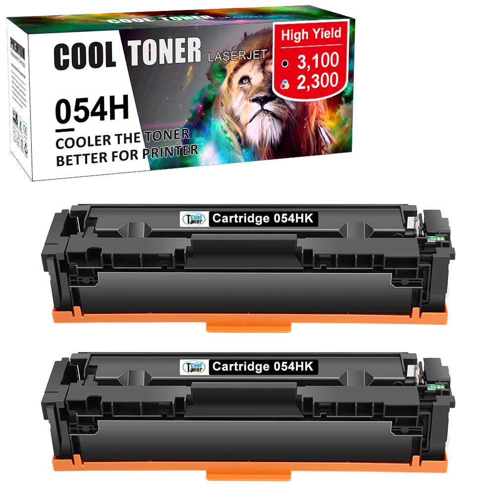 2PK XL CRG 054H Toner Black for Canon 054H imageCLASS LBP622cdw MF644cdw Toner
