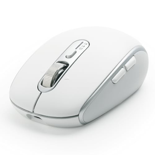 ELECOM Precisionist Wireless Mouse, Silent, Rechargeable, Bluetooth 2.4GHz, 8 Bu