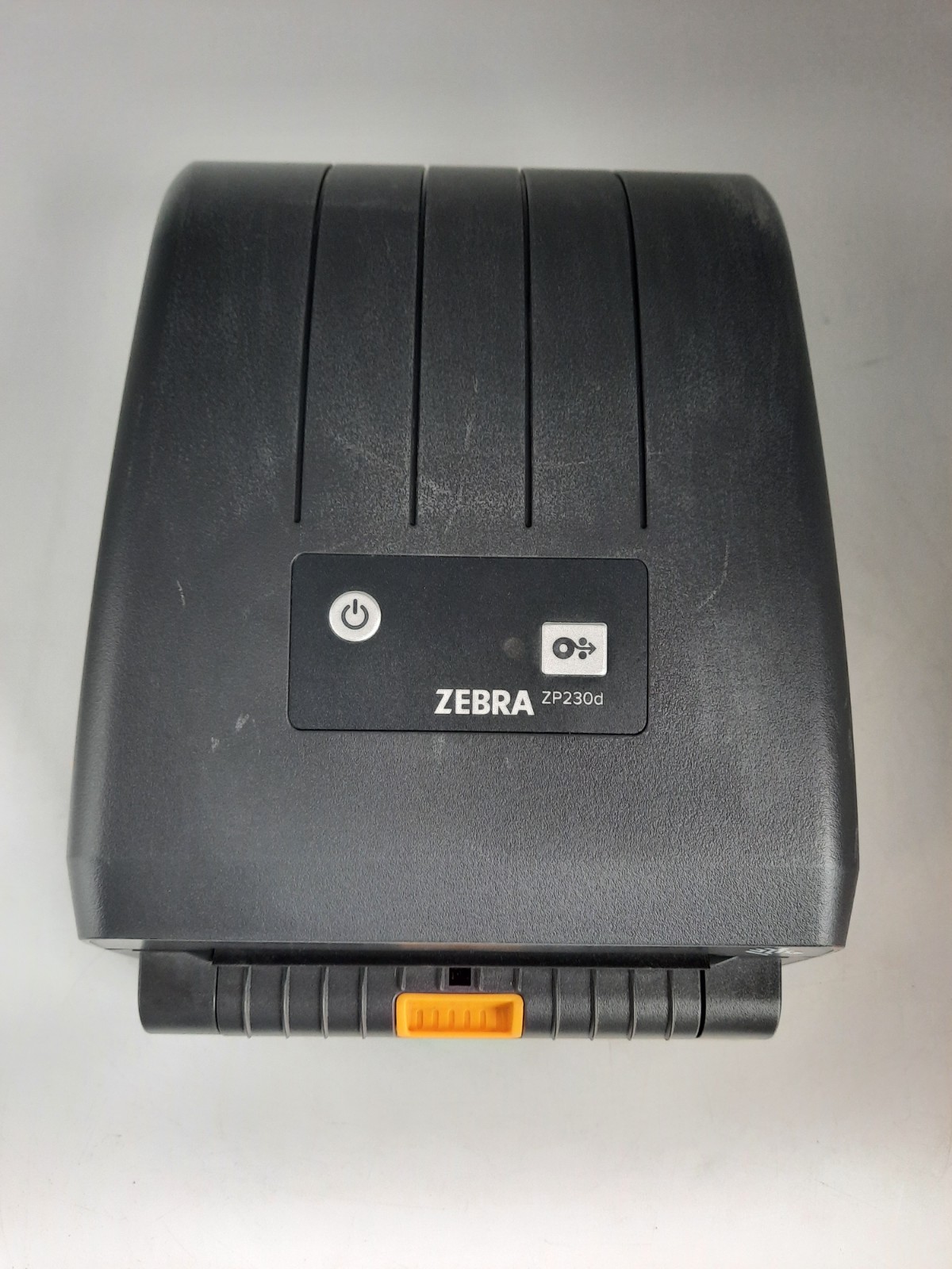 Zebra ZP230d Thermal Label printer POWERS ON No Power supply UNTESTED