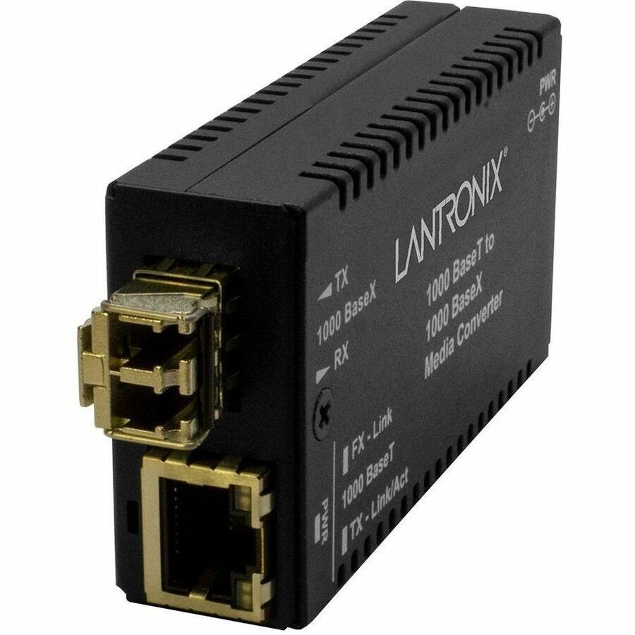 Lantronix M/GE-T-SX-01LC Transceiver/Media Converter