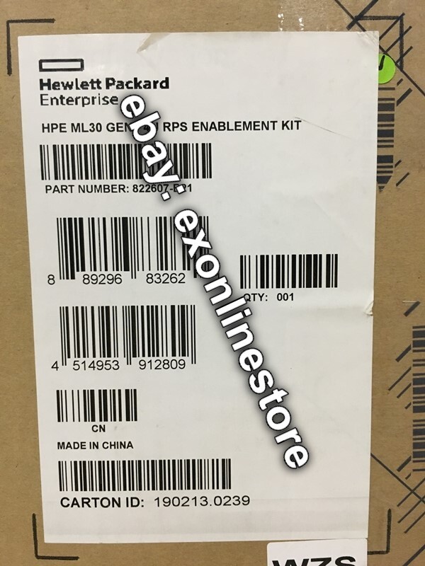 822607-B21 - HPE ML30 Gen9 4U Redundant Power Supply Enablement Kit