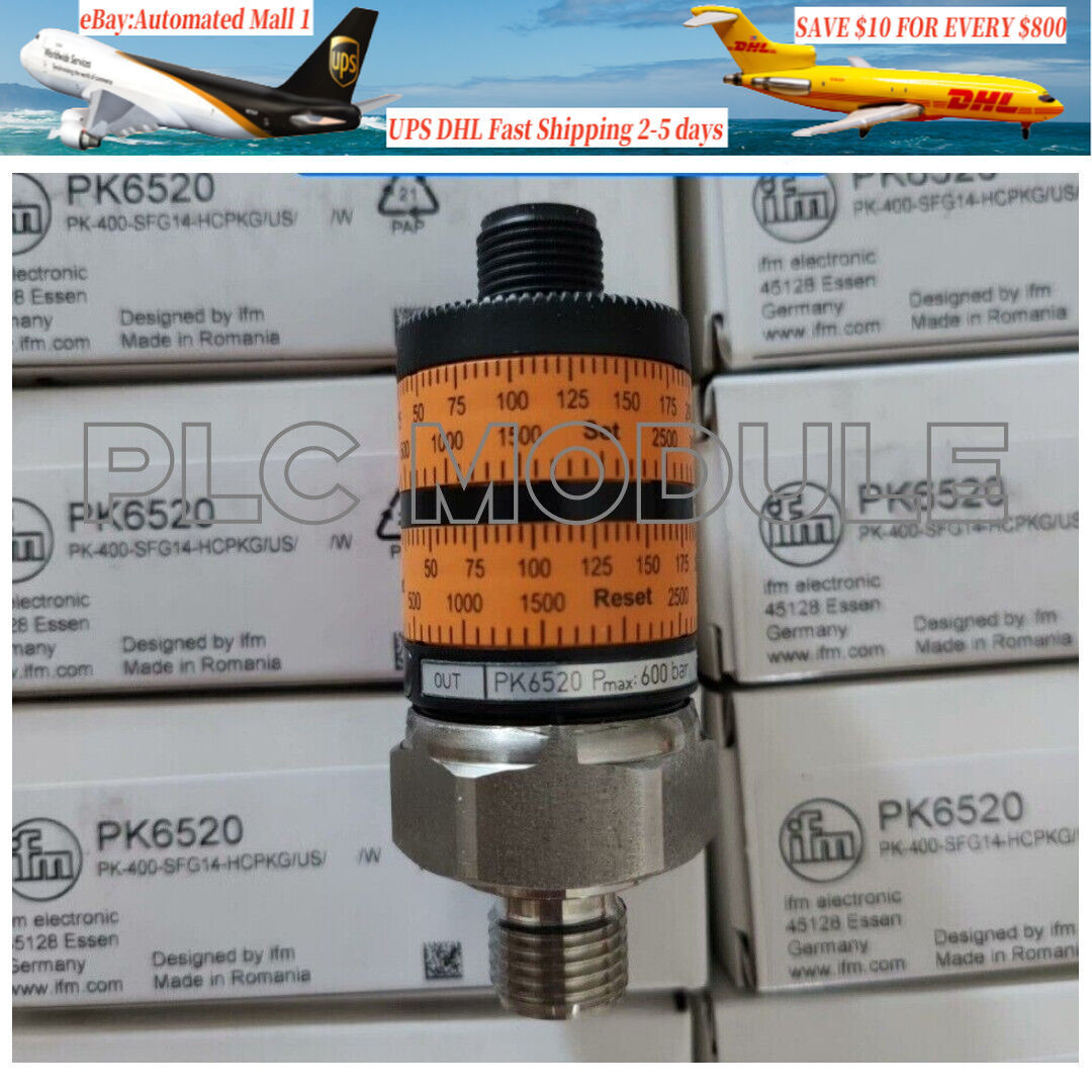 1PCS New IFM New stock PK6520 Pressure sensor Fast Shipping