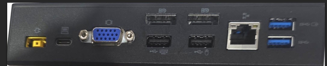 OEM Lenovo ThinkPad USB-C Dock Gen 2 LDC-G2 03x7194/ 40A9/ DK1633 Docking Only