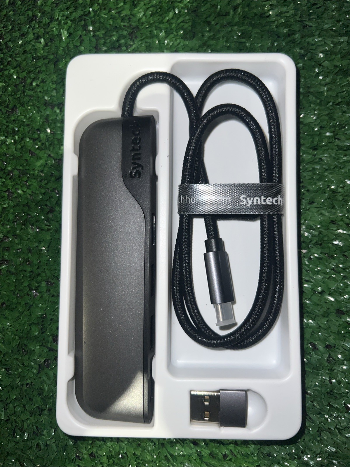 Syntech USB C 4-in-1 Hub - Compatible with MacBook Air Pro, iPad Mini 6 & More
