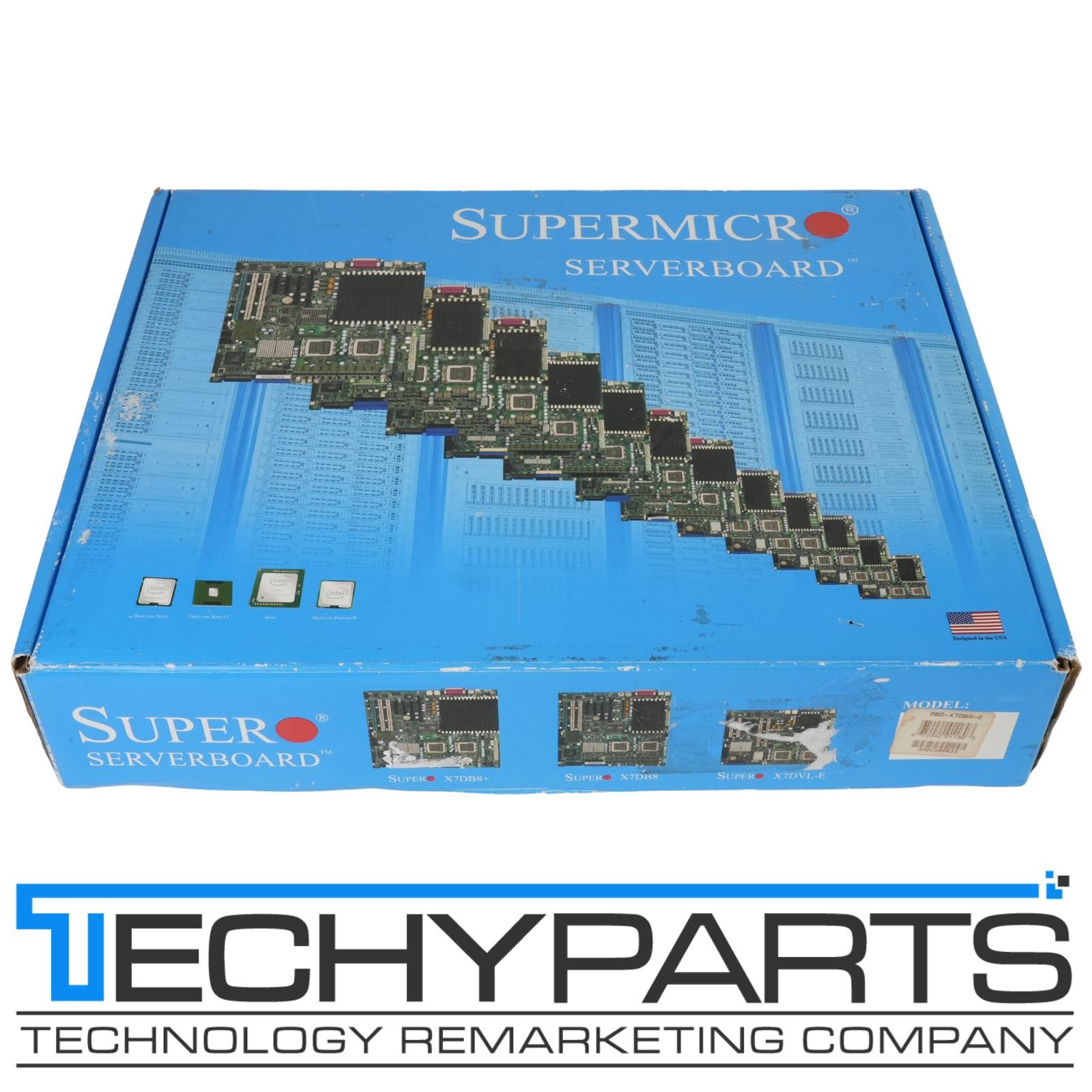NEW Supermicro X7DBN Intel 5000P Dual LGA 771 DDR2 E-ATX Motherboard MBD-X7DBN-O