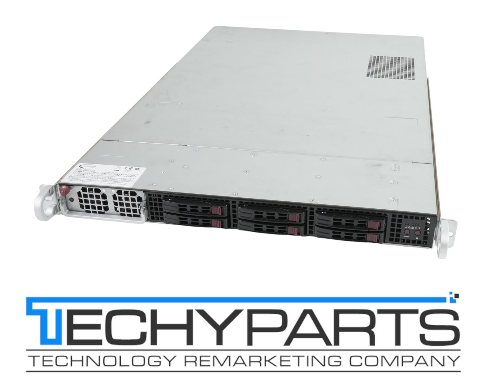 Supermicro SYS-1019GP-TT 1U GPU Server 1x Xeon Gold 5122 64GB RAM 2x GPU Support