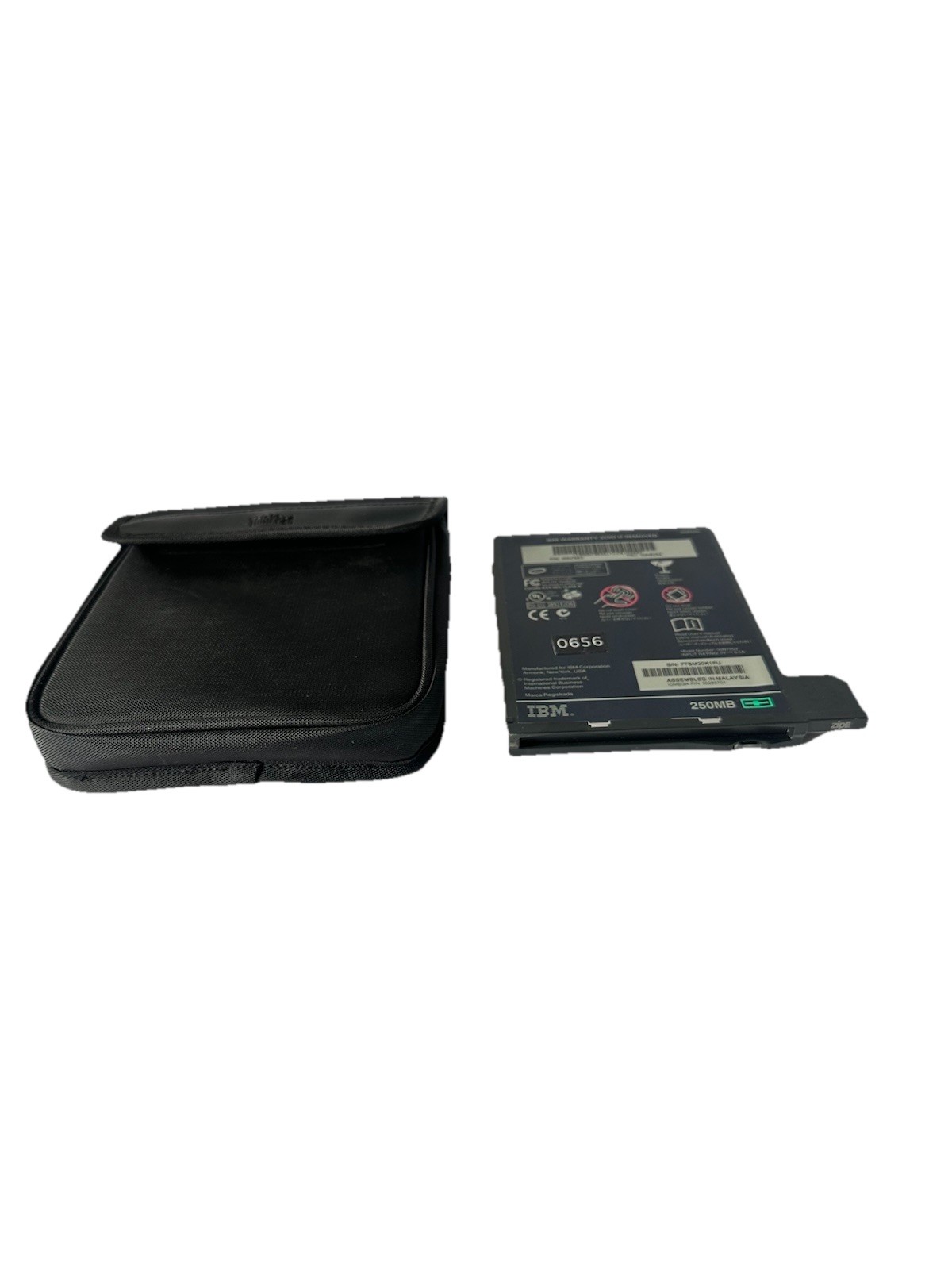 IBM Iomega Zip 250MB 00N8254 w/ Case 