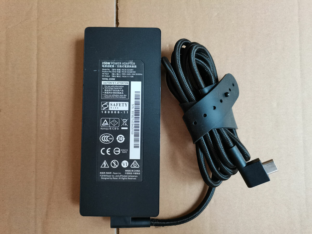RC30-024801 19.5V 11.8A For Razer Blade 15 Base 2021 RZ09-0369 230W Adapter OEM