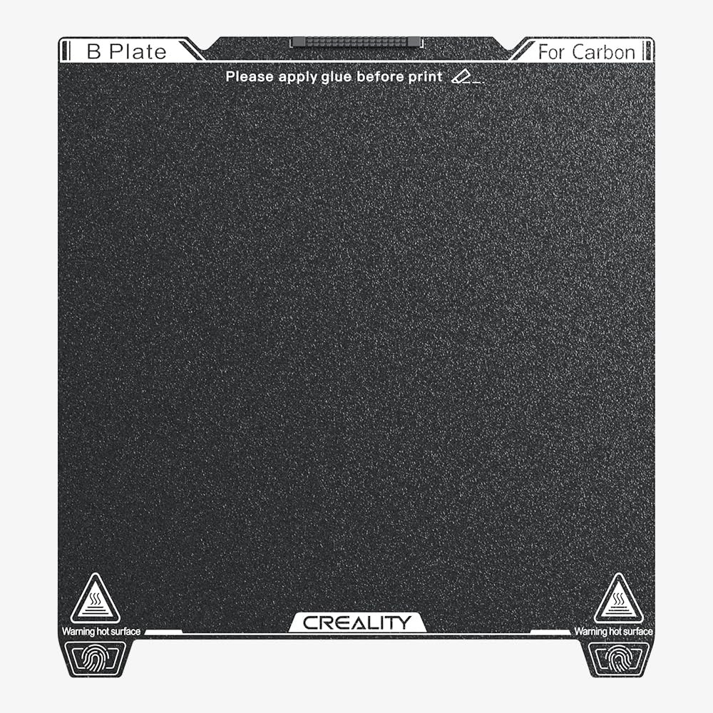 Creality K1C Build Plate 235X235Mm Textured PEI Sheet, Magnetic Flexible Spring