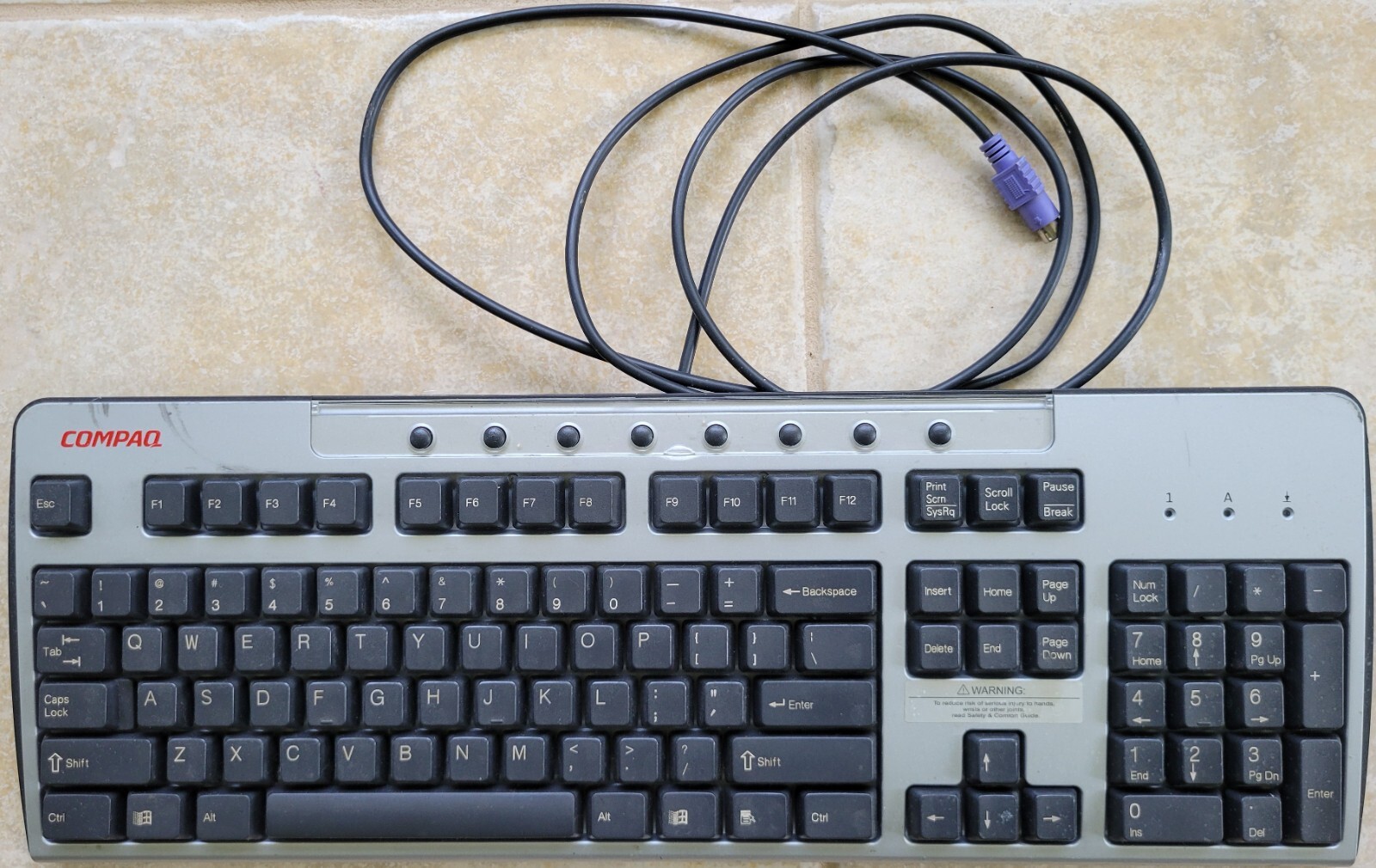 Vintage - COMPAQ PS/2 Keyboard