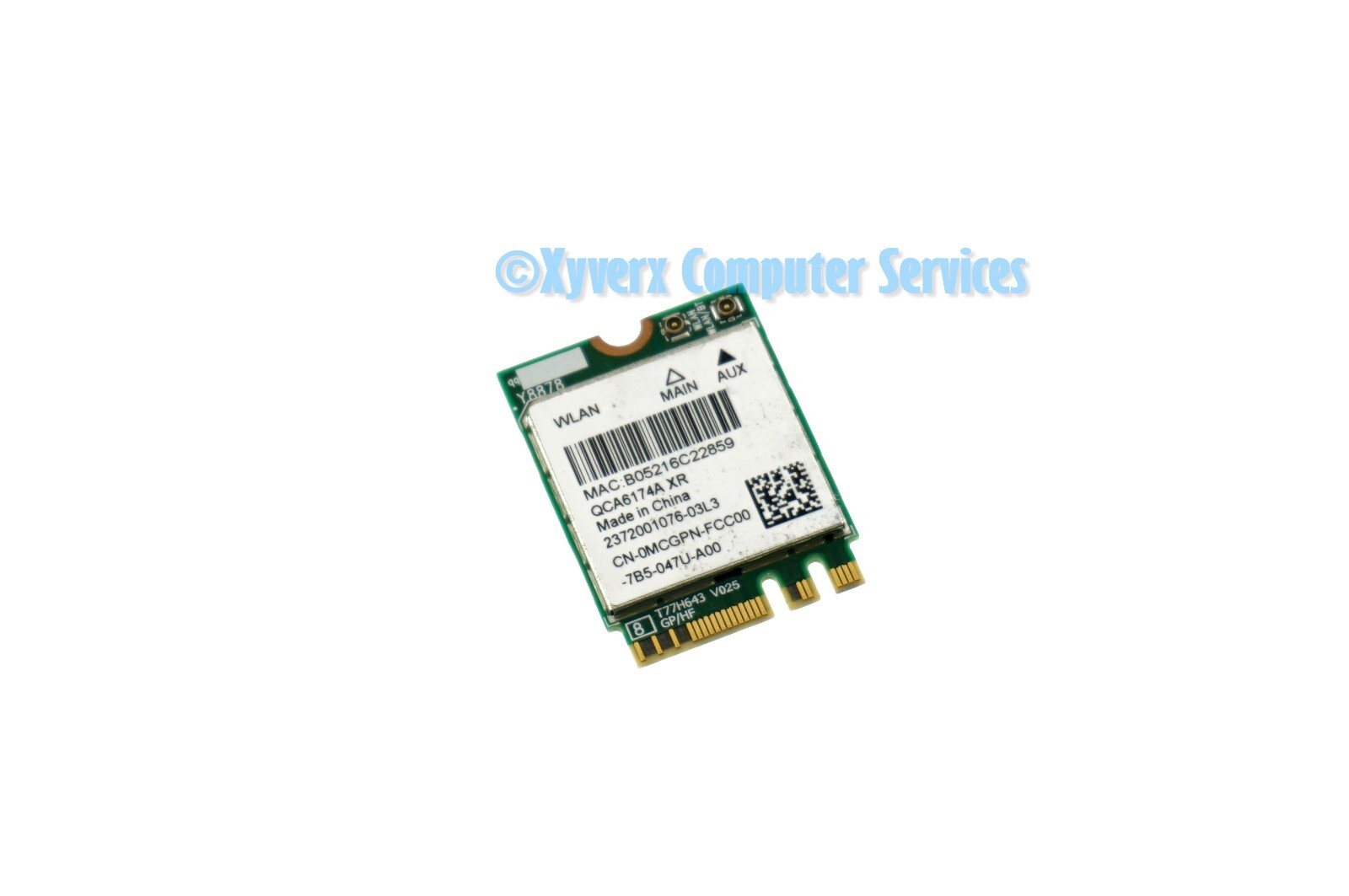 MCGPN QCNFA364A GENUINE DELL WIRELESS CARD BLUETOOTH  LATITUDE 7390 P28S (CB78)