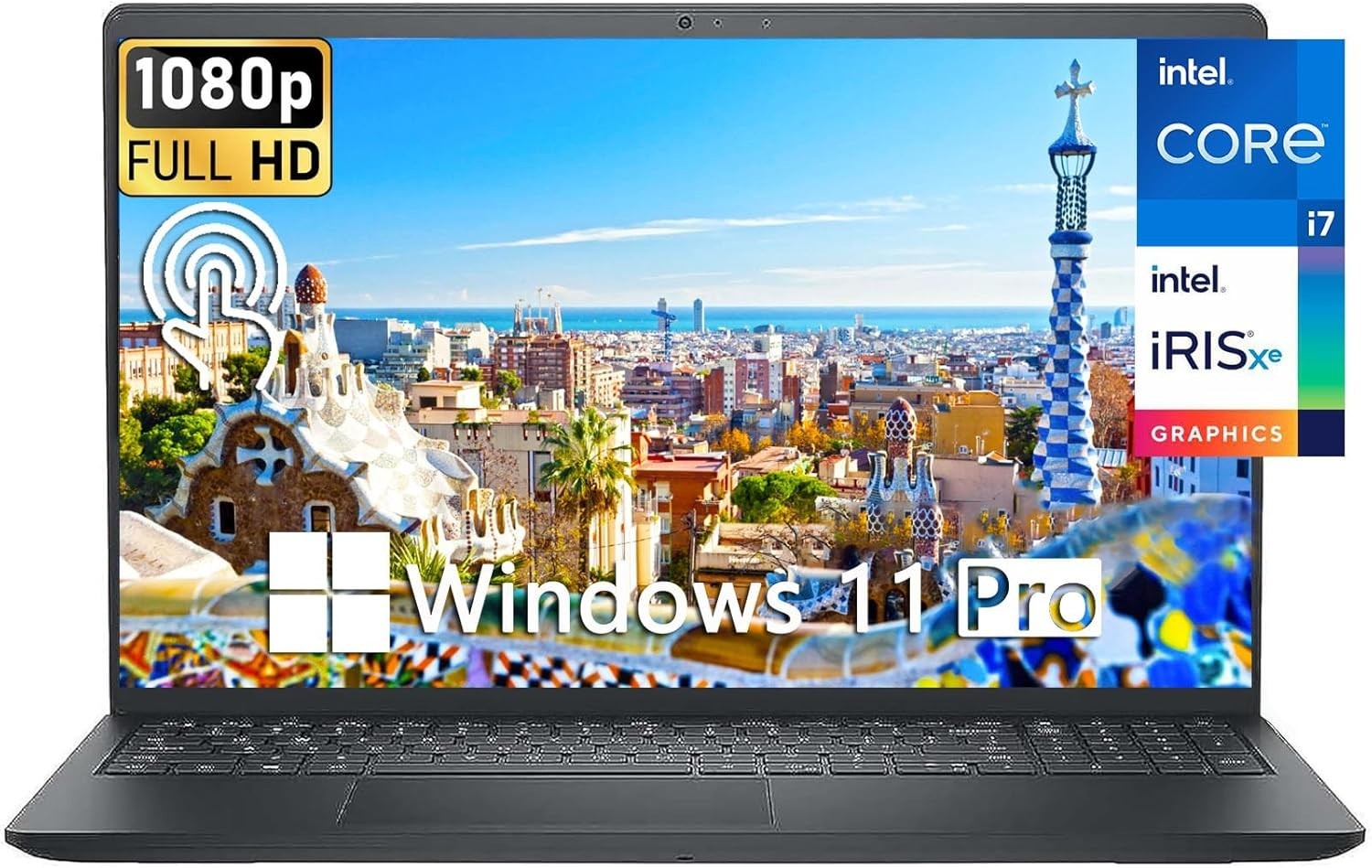 Dell Inspiron 15.6" Touchscreen Business Laptop, Intel Gen i7-1355U, 16GB, 1TB