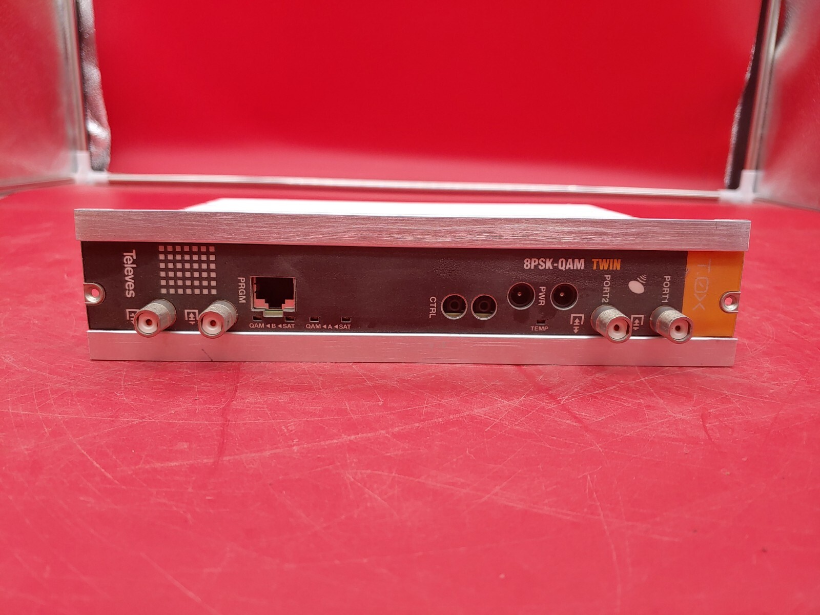 Used Televes 563701 8PSK/1024-QAM TWIN Transmodulator#48