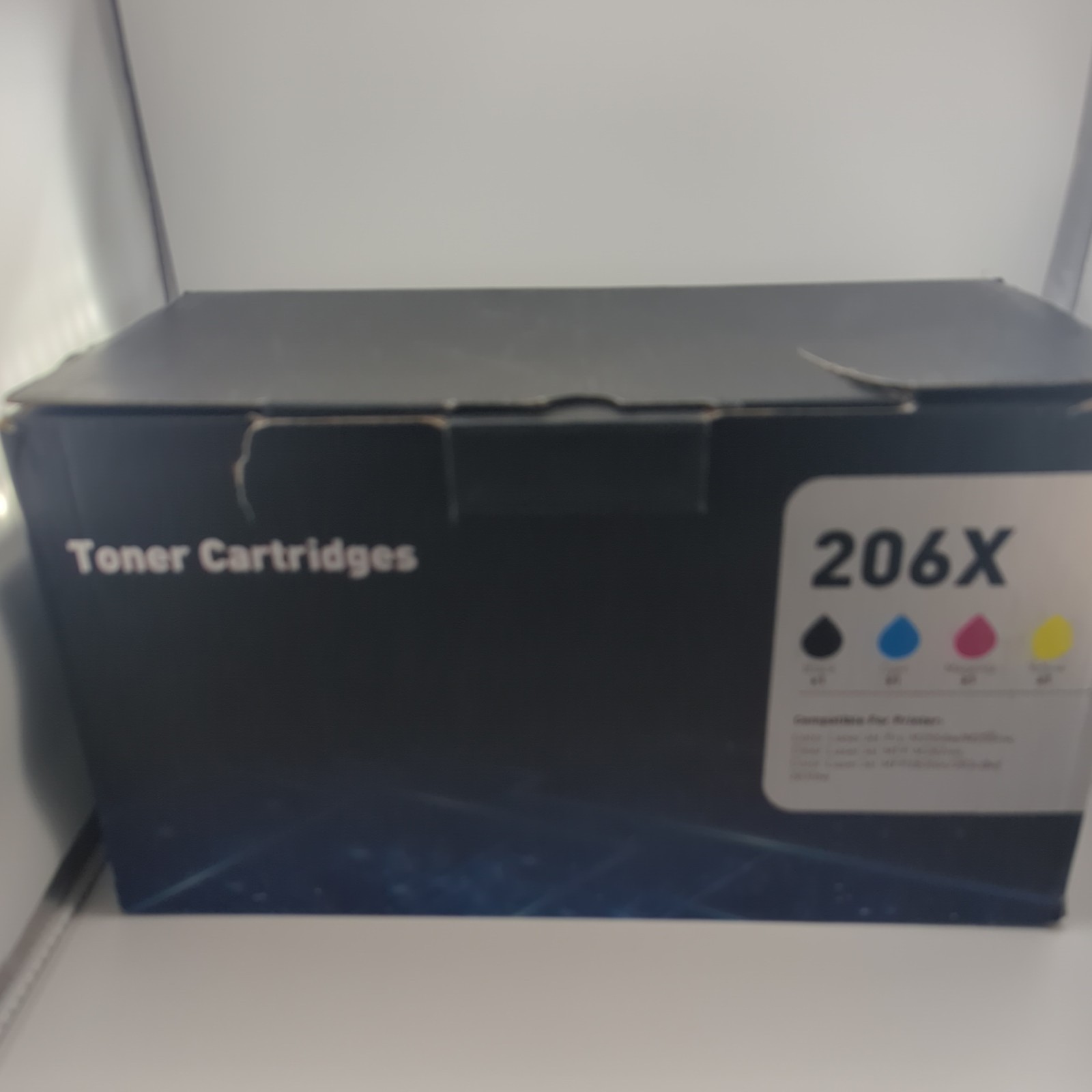 Toner Cartridge 206X Replacement HP Printers M255dw M283fdw 4 Pack High Yield