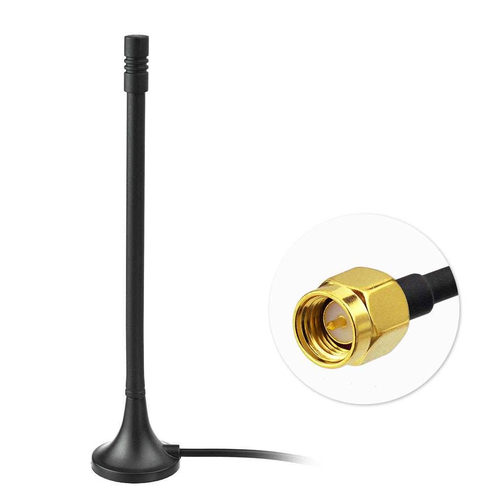 4G LTE 3.5dBi Magnetic Mount SMA Antenna for Verizon AT&T Cell Phone 