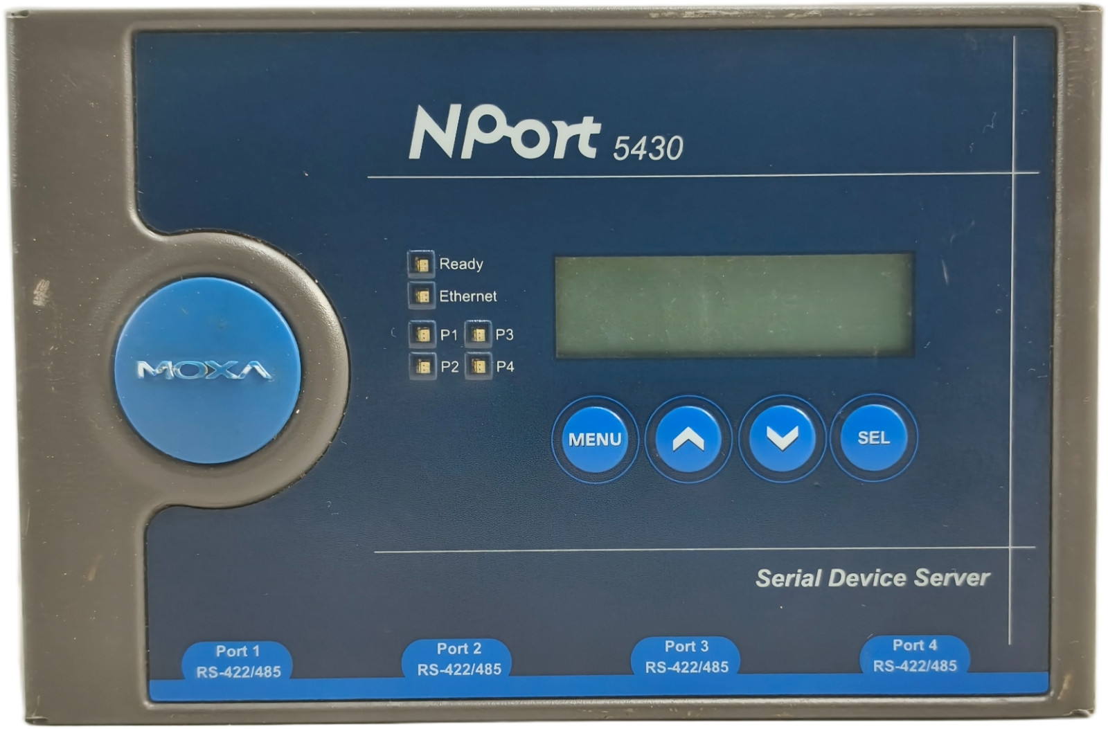 MOXA NPort 5430 4-Port Serial Device Server RS-232/422/485 Ethernet