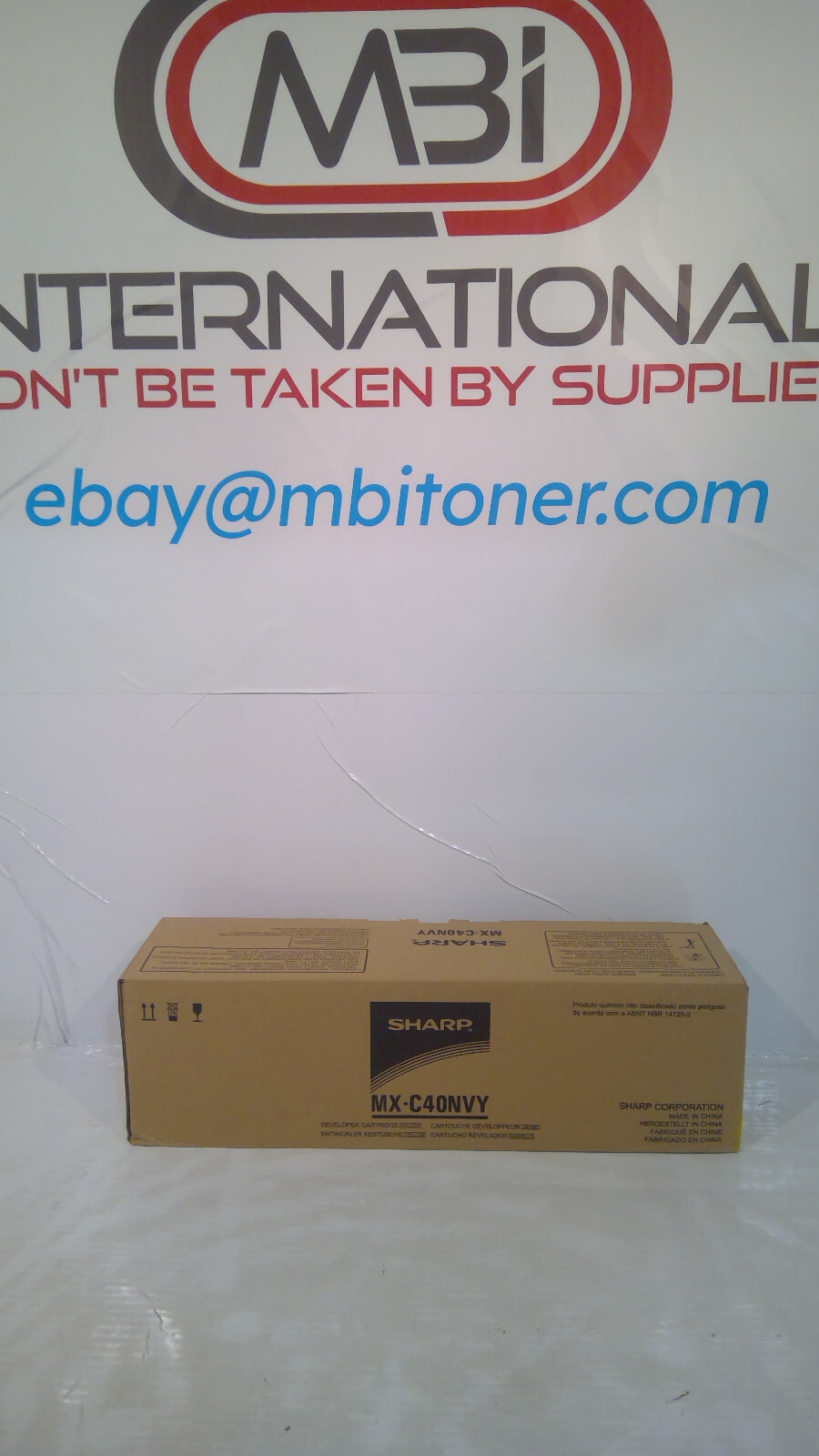 Genuine Sharp DX-C310/MX/C402SC Yellow Developer Cartridge MX-C40NVY, MXC40NVY