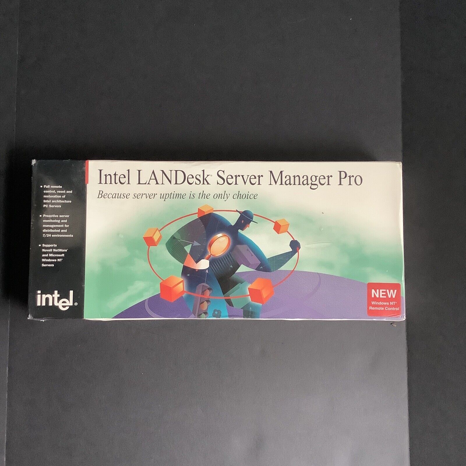 Intel LDSMPV28 LANDesk Server Manager Pro v28 Sealed In Box ISA Board Software
