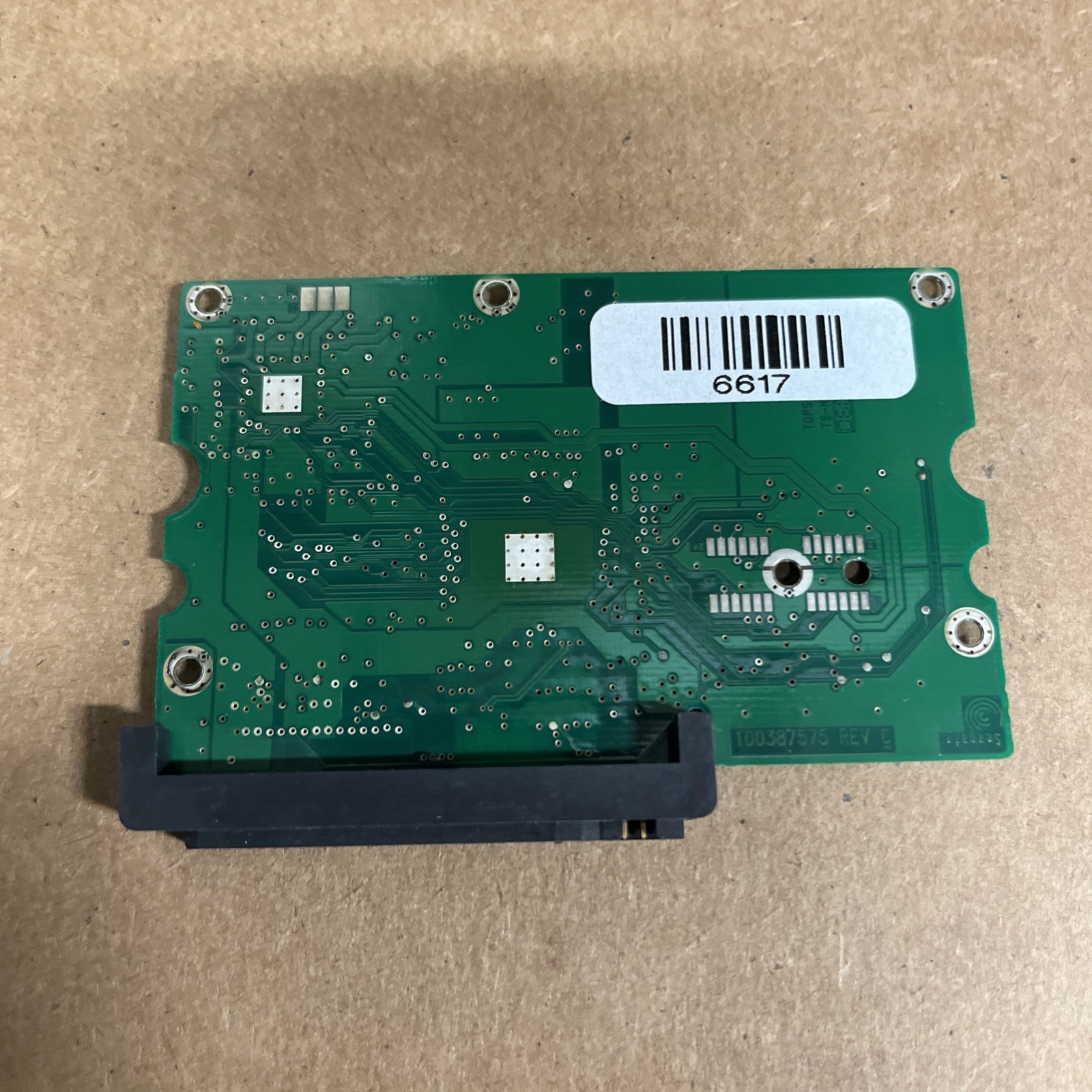 Seagate 100387575 Rev C PCB ONLY 3.5" SATA Hard Drive From ST3250824AS