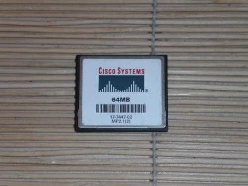 CISCO MEM3700-64CF 64MB Compact Flash for 3725 3745 Router