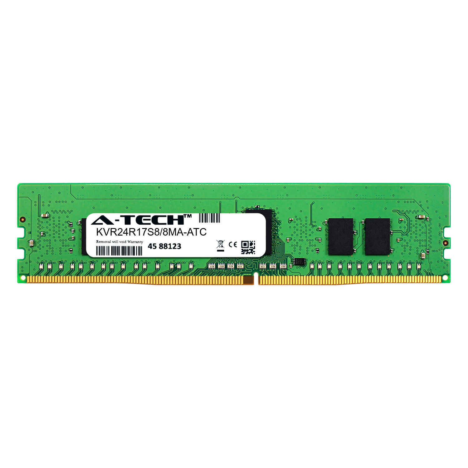 8GB DDR4 PC4-19200R ECC RDIMM Replacement for Kingston KVR24R17S8/8MA Memory RAM