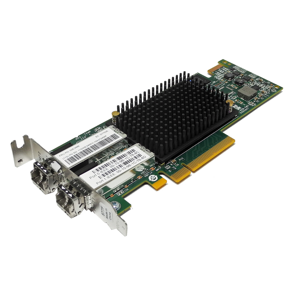 IBM 577F LPE16002 Dual Port 16Gb/s PCIe x8 FC Host Bus Adapter 00E3496 LP