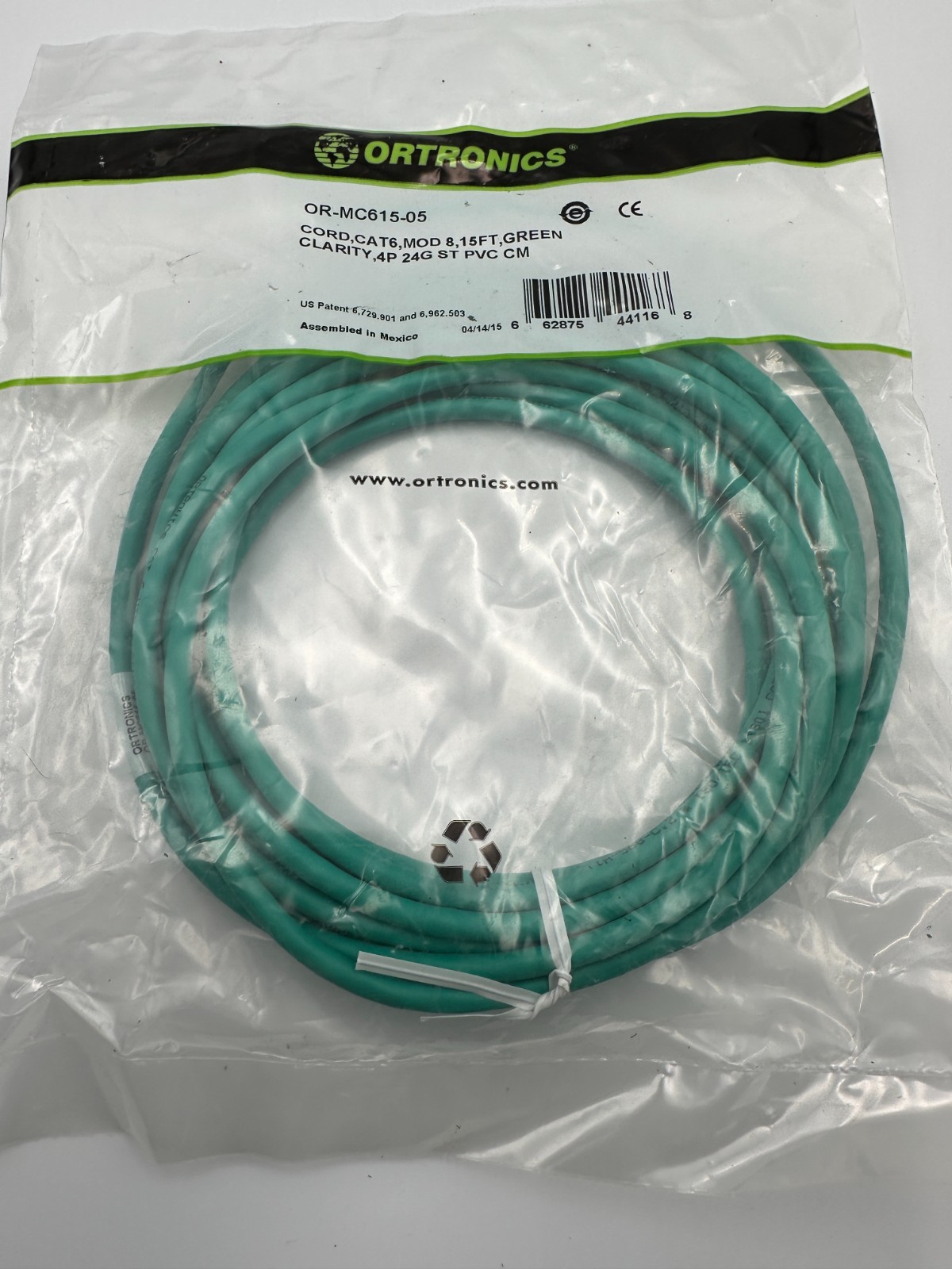 Ortronics OR-MC615-05 Patch Cords
