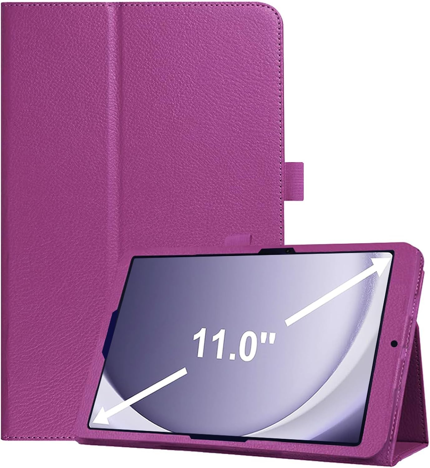 Purple Slim Stand Cover Case for 2023 Galaxy Tab A9 Plus 11 Inch Tablet