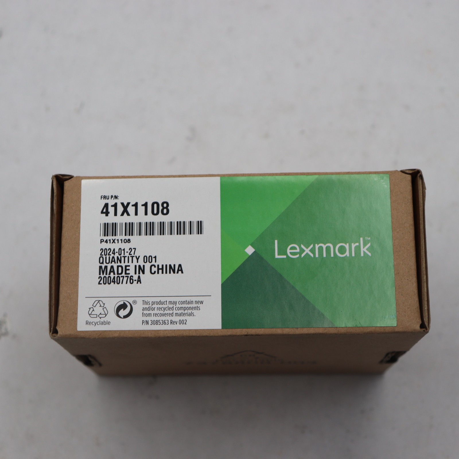 Lexmark Media Pick Roller Input Tray 41X1108