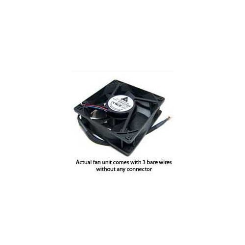 Delta AFB1212SHE-F00 120mm x 38mm Extreme Hi Speed Fan, Bare Wires