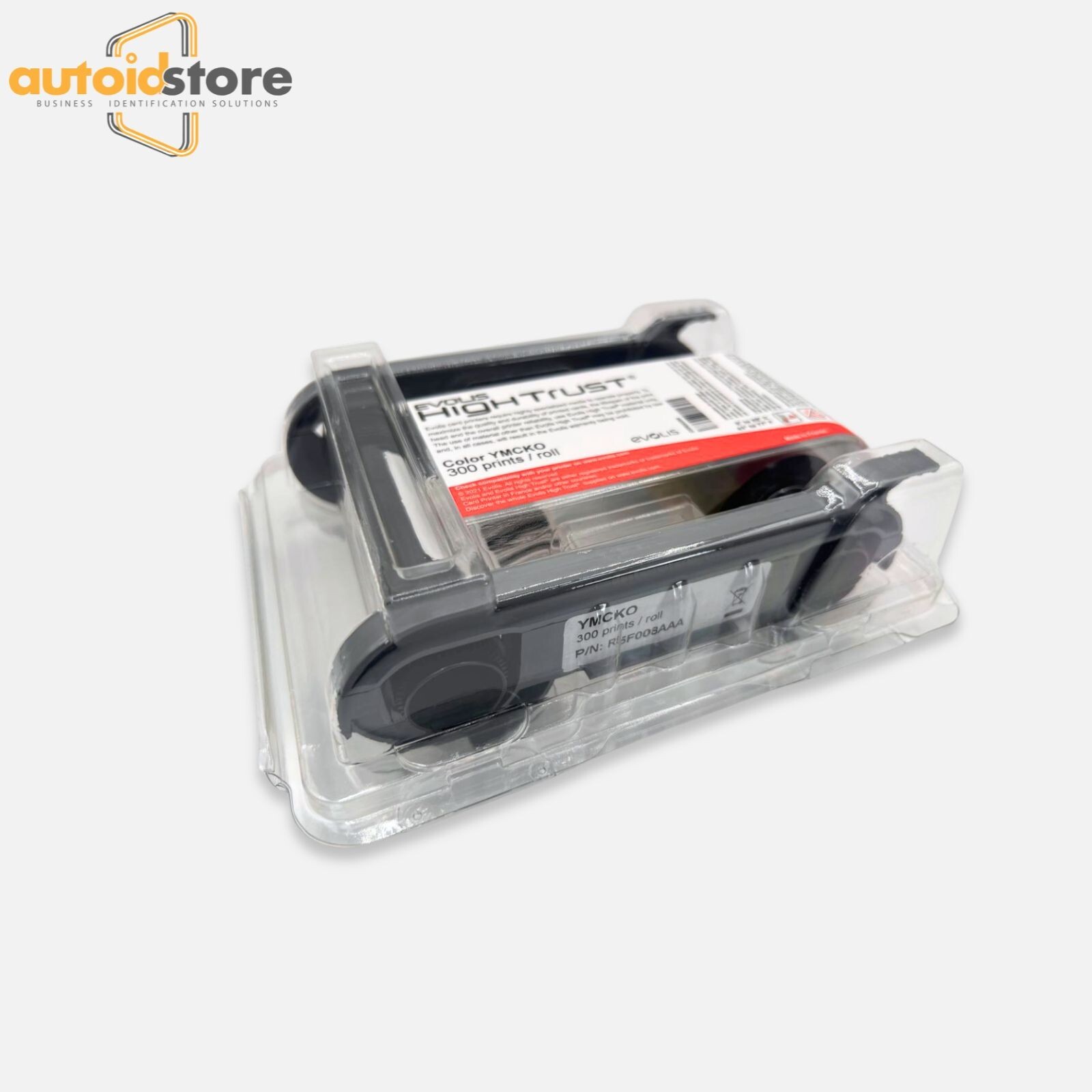 Evolis R5F002AAA YMCKO Color Ribbon for Zenius / Primacy - 200 prints