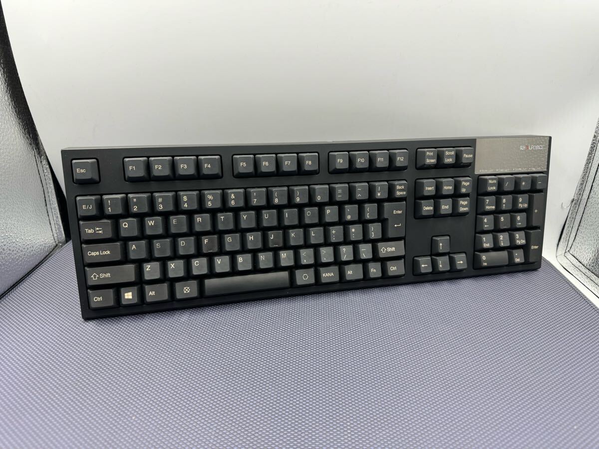 Realforce Keyboard R2S-JP4-BK Japanese JP Layout with Numpad Used Tested