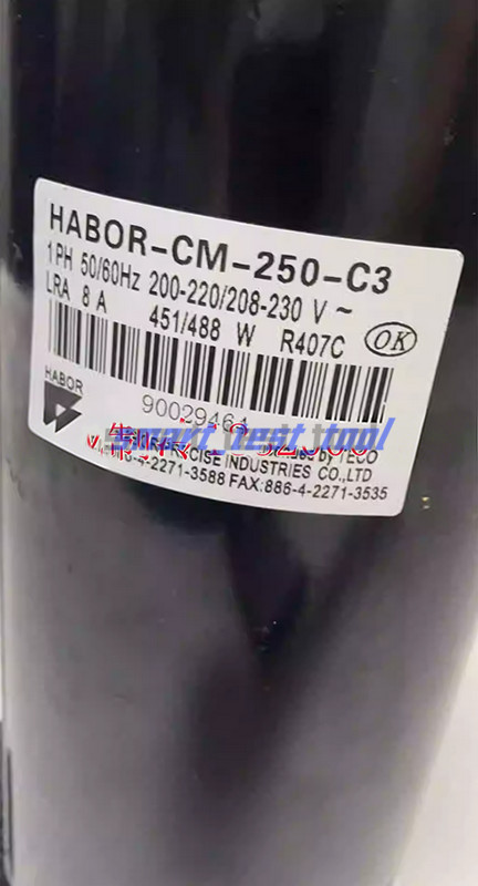 1PCS NEW Compressor HABOR-CM-250-C3