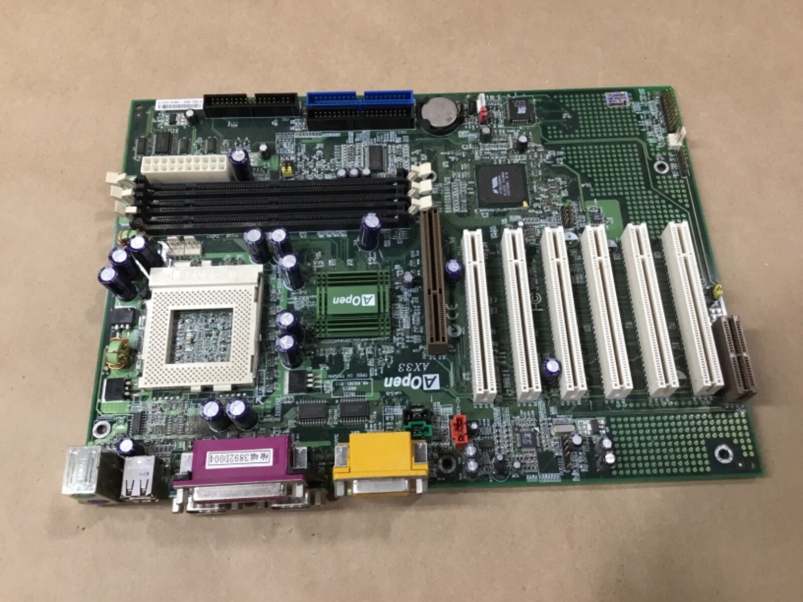 AOpen AX33 Motherboard 155-037D21 Control Circuit Board 48.89201.011 #21Z36RM