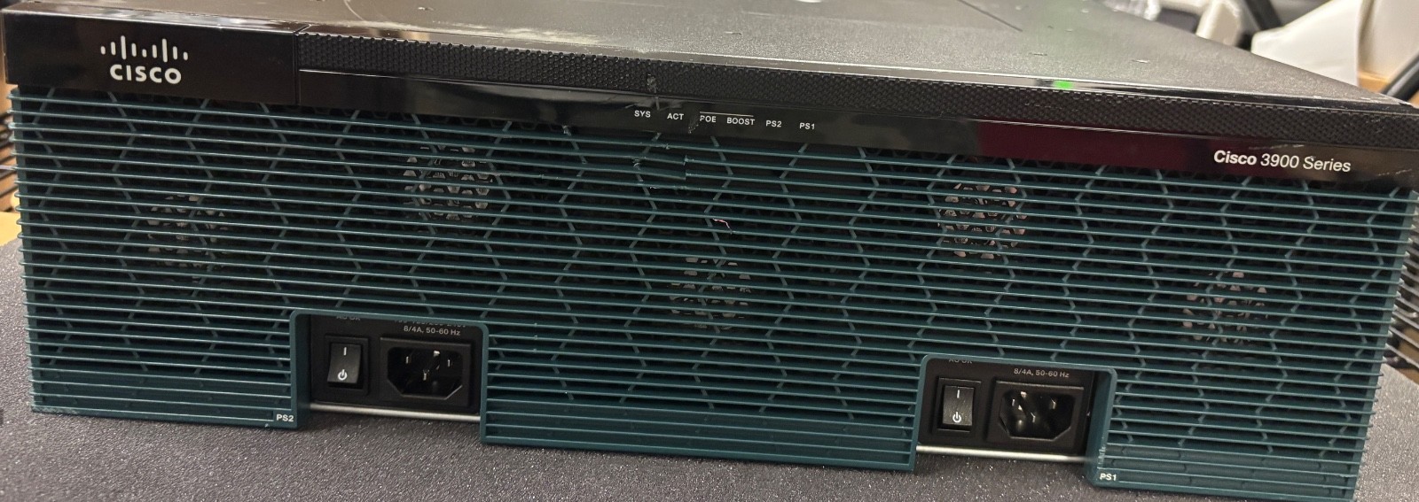 Cisco 3945 3-Port Gigabit Wired Router - CISCO3945 USED (#504)